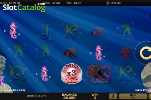 Οθόνη4. 1000 Pearls Κουλοχέρης