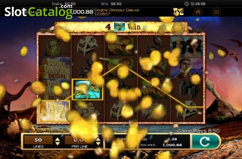 Οθόνη4. Double Dinosaur Deluxe Κουλοχέρης