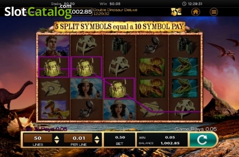 Οθόνη5. Double Dinosaur Deluxe Κουλοχέρης