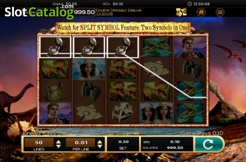Οθόνη6. Double Dinosaur Deluxe Κουλοχέρης