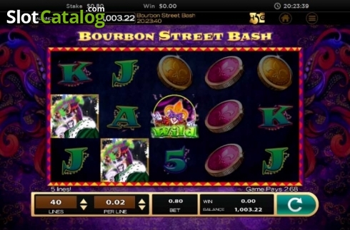 Οθόνη7. Bourbon Street Bash Κουλοχέρης