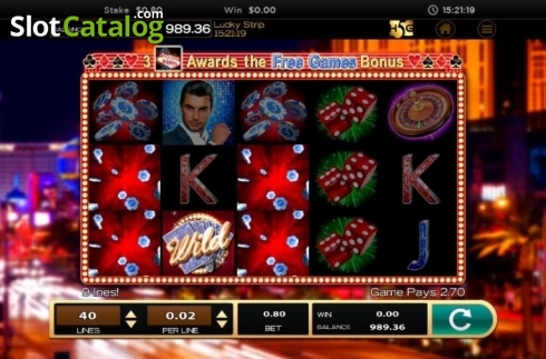 Οθόνη8. Lucky Strip Κουλοχέρης