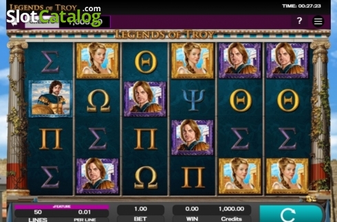 Οθόνη2. Legends of Troy Κουλοχέρης