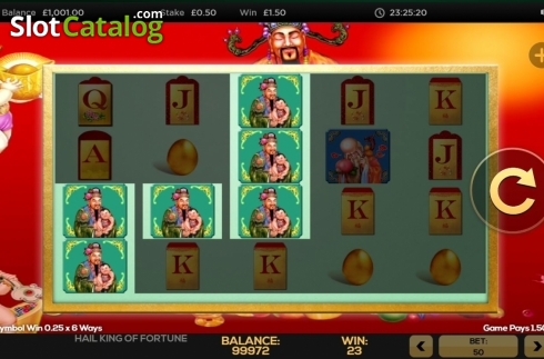 Οθόνη3. Hail King of Fortune Κουλοχέρης