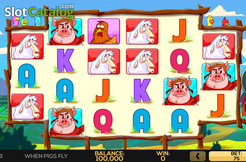 Οθόνη2. When Pigs Fly (High 5 Games) Κουλοχέρης