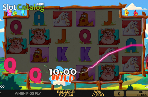 Οθόνη3. When Pigs Fly (High 5 Games) Κουλοχέρης