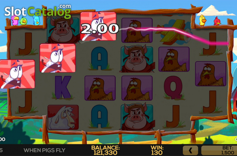 Οθόνη6. When Pigs Fly (High 5 Games) Κουλοχέρης