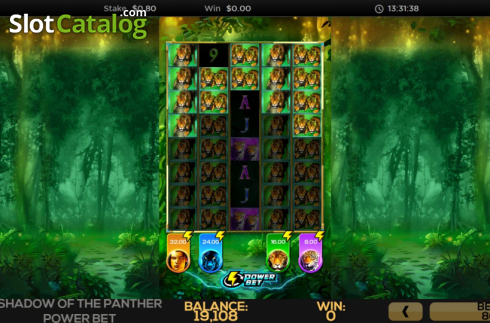 Οθόνη4. Shadow of the Panther Power Bet Κουλοχέρης 