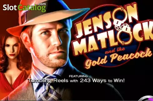 Jenson Matlock and the Gold Peacock Λογότυπο Jenson Matlock and the Gold Peacock Λογότυπο