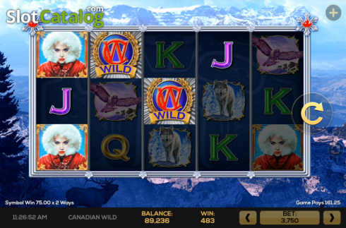 Οθόνη4. Canadian Wild Κουλοχέρης
