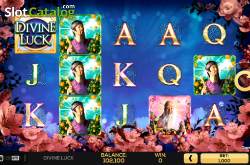Οθόνη3. Divine Luck Κουλοχέρης 