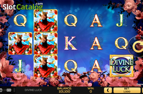 Οθόνη4. Divine Luck Κουλοχέρης 