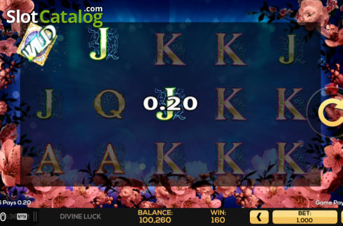 Οθόνη5. Divine Luck Κουλοχέρης 