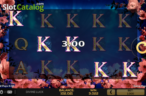 Οθόνη7. Divine Luck Κουλοχέρης 