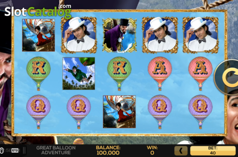 Οθόνη2. Great Balloon Adventure Κουλοχέρης