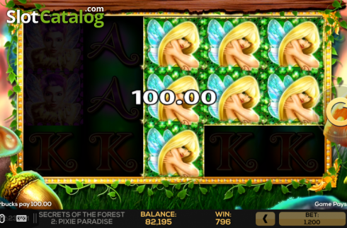 Οθόνη5. Secrets of the Forest 2 Pixie Paradise Κουλοχέρης 