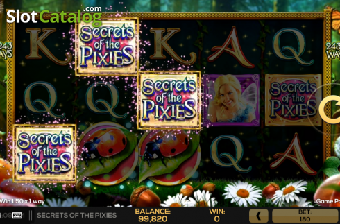 Οθόνη3. Secrets of the Pixies Κουλοχέρης 