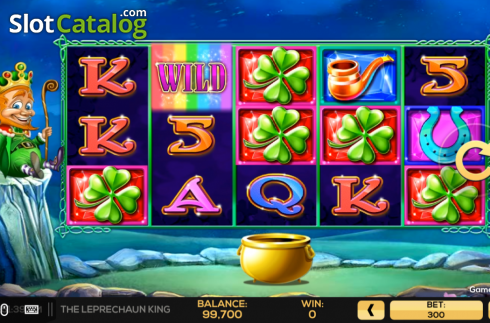 Οθόνη3. The Leprechaun King Κουλοχέρης
