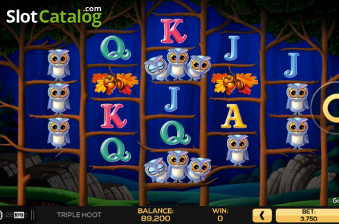 Οθόνη4. Triple Hoot Κουλοχέρης 