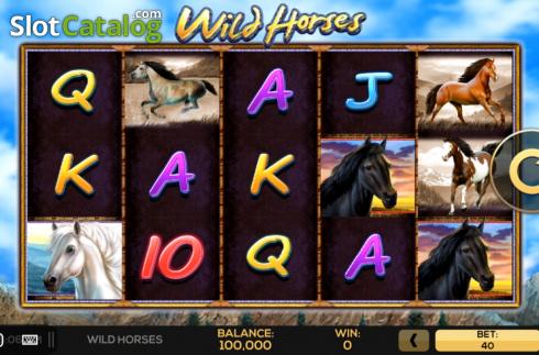 Οθόνη2. Wild Horses (High5Games) Κουλοχέρης