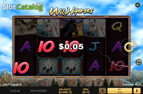 Οθόνη5. Wild Horses (High5Games) Κουλοχέρης