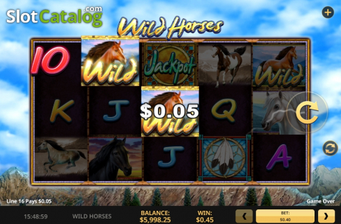 Οθόνη7. Wild Horses (High5Games) Κουλοχέρης