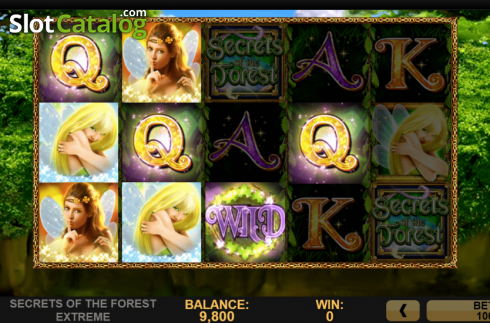 Οθόνη4. Secrets of the Forest Extreme Κουλοχέρης 