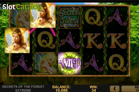 Οθόνη5. Secrets of the Forest Extreme Κουλοχέρης 