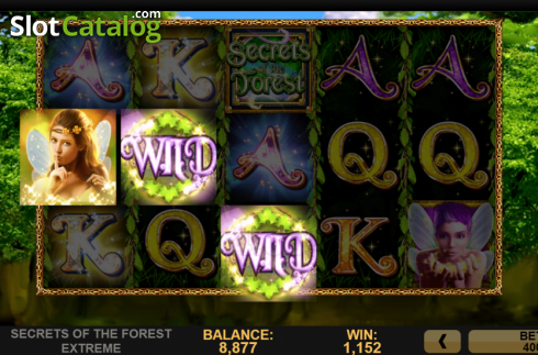 Οθόνη6. Secrets of the Forest Extreme Κουλοχέρης 