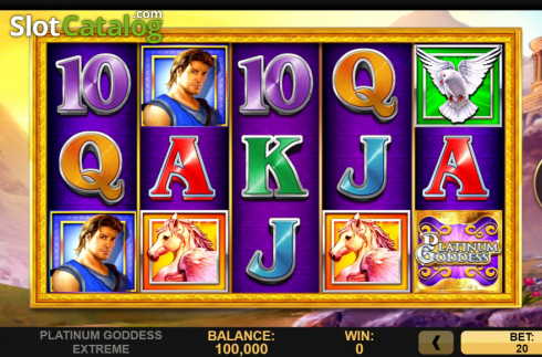 Οθόνη2. Platinum Goddess Extreme Κουλοχέρης