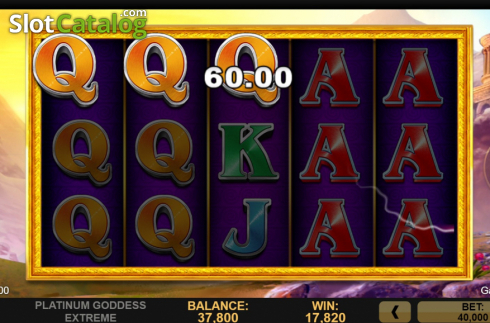 Οθόνη3. Platinum Goddess Extreme Κουλοχέρης