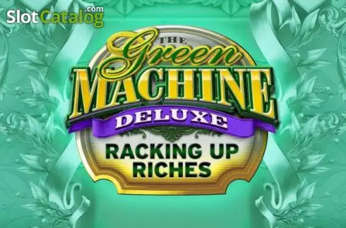 The Green Machine Deluxe Racking Up Riches Λογότυπο The Green Machine Deluxe Racking Up Riches Λογότυπο