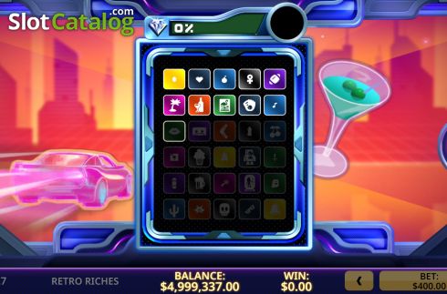 Οθόνη5. Retro Riches Κουλοχέρης 