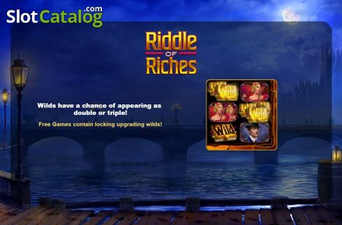 Οθόνη2. Riddle of Riches Κουλοχέρης