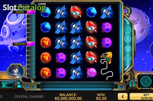 Οθόνη2. Crystal Chasers Κουλοχέρης 