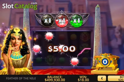 Οθόνη4. Feather of the Nile Κουλοχέρης