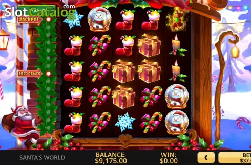 Οθόνη3. Santa's World Κουλοχέρης