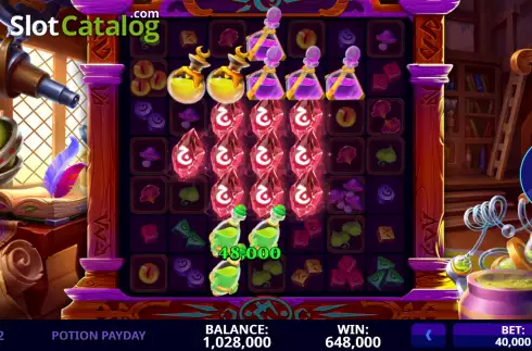 Οθόνη3. Potion Payday Κουλοχέρης
