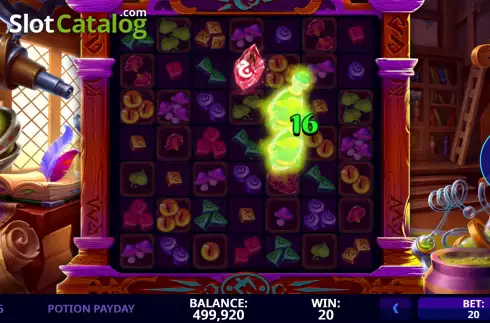 Οθόνη4. Potion Payday Κουλοχέρης