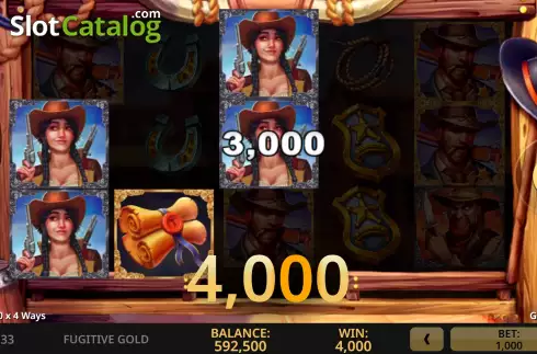 Οθόνη3. Fugitive Gold Κουλοχέρης 