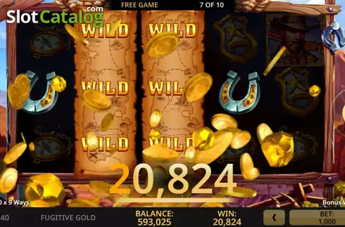 Οθόνη8. Fugitive Gold Κουλοχέρης 