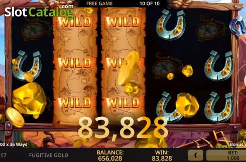 Οθόνη9. Fugitive Gold Κουλοχέρης 