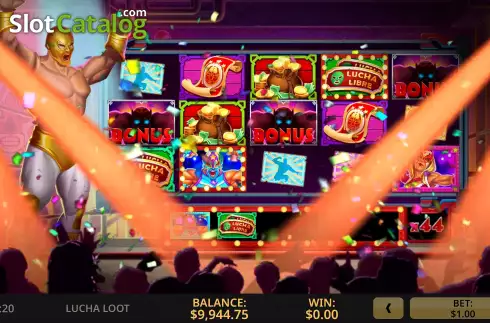 Οθόνη6. Lucha Loot Κουλοχέρης