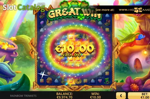 Οθόνη5. Rainbow Trinkets Κουλοχέρης