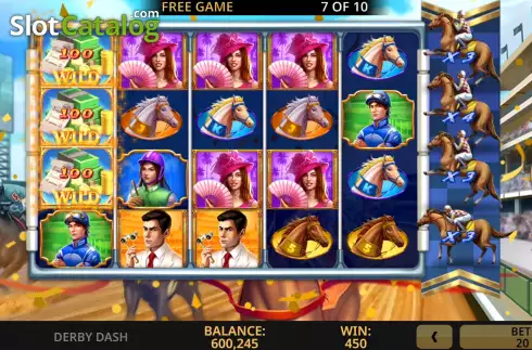 Οθόνη7. Derby Dash Κουλοχέρης 