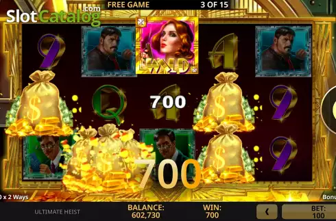 Οθόνη7. Ultimate Heist Κουλοχέρης