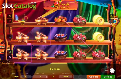 Οθόνη3. Fruit Bazaar Κουλοχέρης