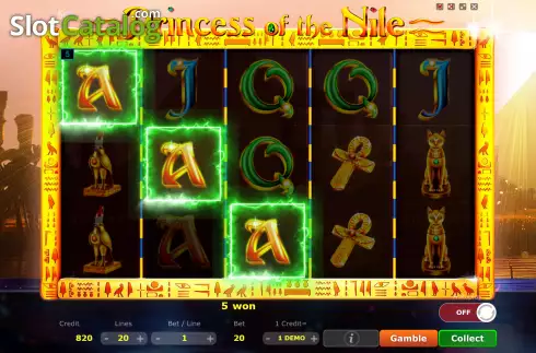 Οθόνη3. Princess of The Nile Κουλοχέρης 
