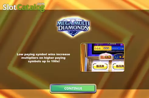 Οθόνη2. Mega Multi Diamonds Κουλοχέρης 