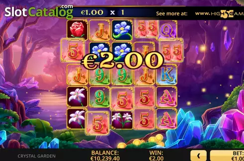 Οθόνη3. Crystal Garden Κουλοχέρης